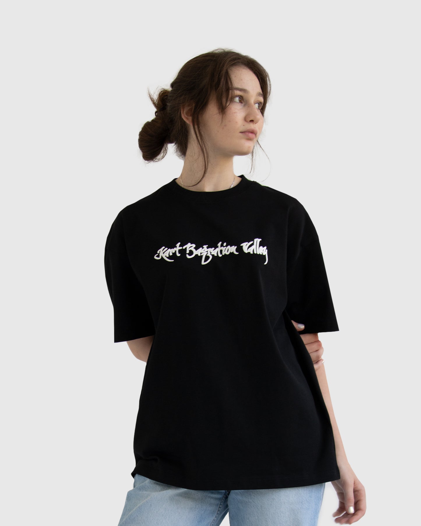 BLACK OVERSIZED T-SHIRT